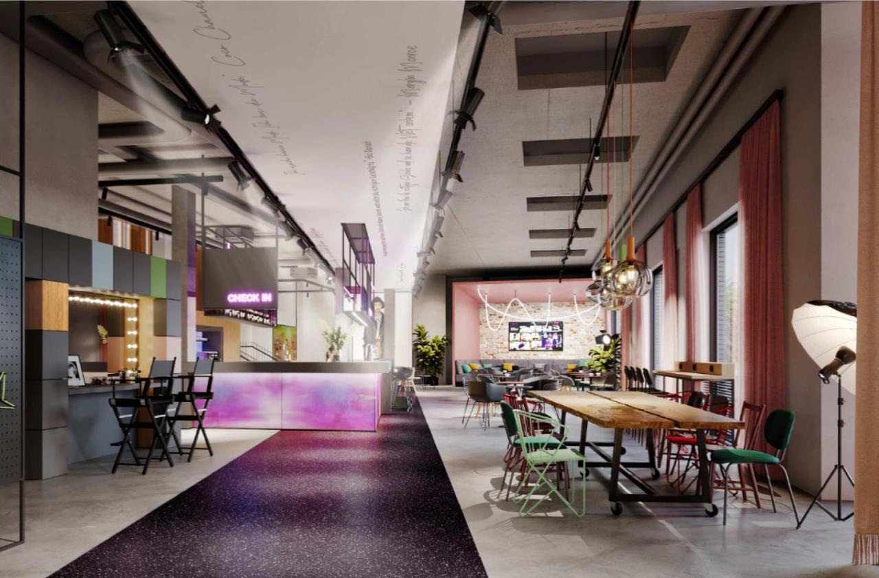 Moxy Outletcity Metzingen Метцинген Экстерьер фото